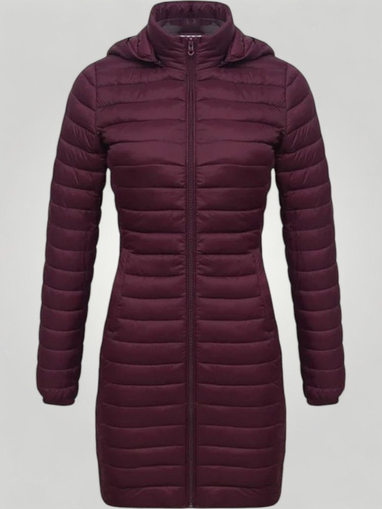 Ultraleichter Damen Parka mit Abnehmbarer Kapuze für Stil und Komfort - Aurivio Mode