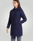 Ultraleichter Damen Parka mit Abnehmbarer Kapuze für Stil und Komfort - Aurivio Mode