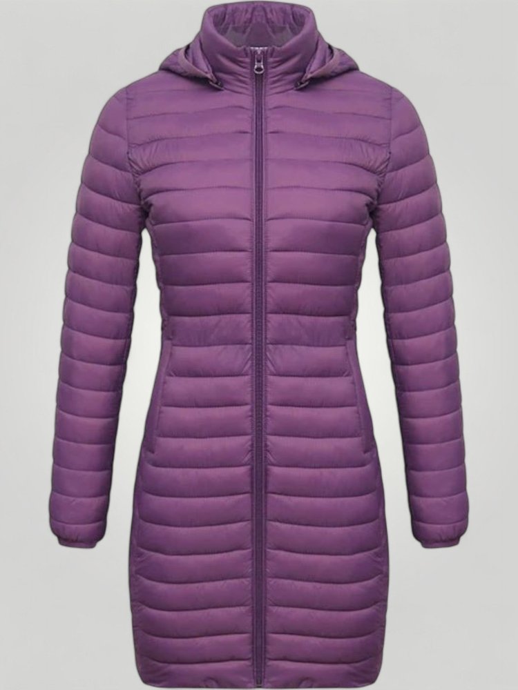 Ultraleichter Damen Parka mit Abnehmbarer Kapuze für Stil und Komfort - Aurivio Mode