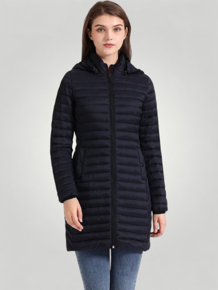 Ultraleichter Damen Parka mit Abnehmbarer Kapuze für Stil und Komfort - Aurivio Mode