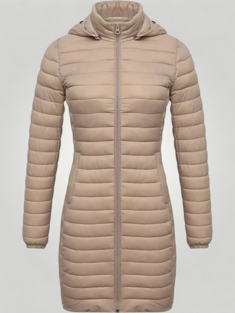 Ultraleichter Damen Parka mit Abnehmbarer Kapuze für Stil und Komfort - Aurivio Mode