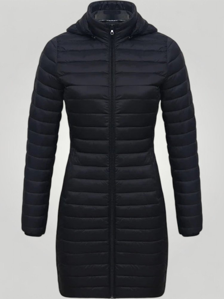 Ultraleichter Damen Parka mit Abnehmbarer Kapuze für Stil und Komfort - Aurivio Mode
