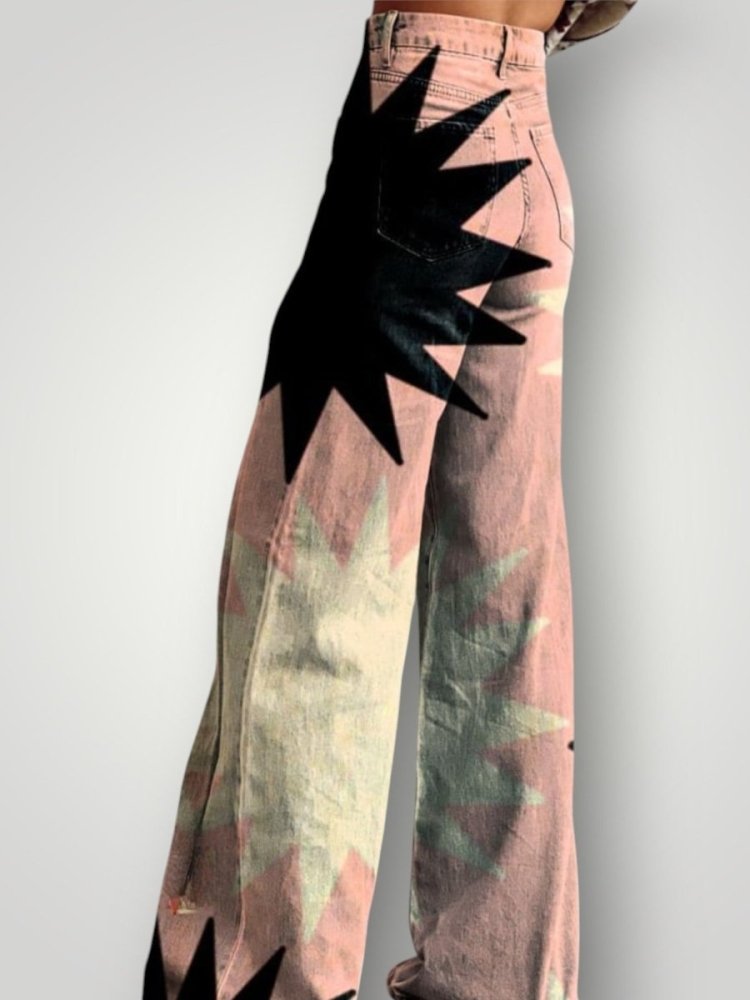 Vintage Frauenhose im Eleganten Schnitt - Aurivio Mode
