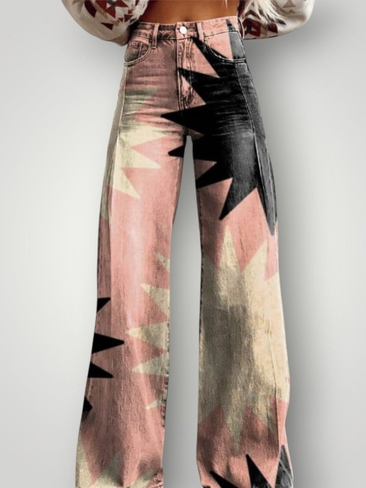 Vintage Frauenhose im Eleganten Schnitt - Aurivio Mode