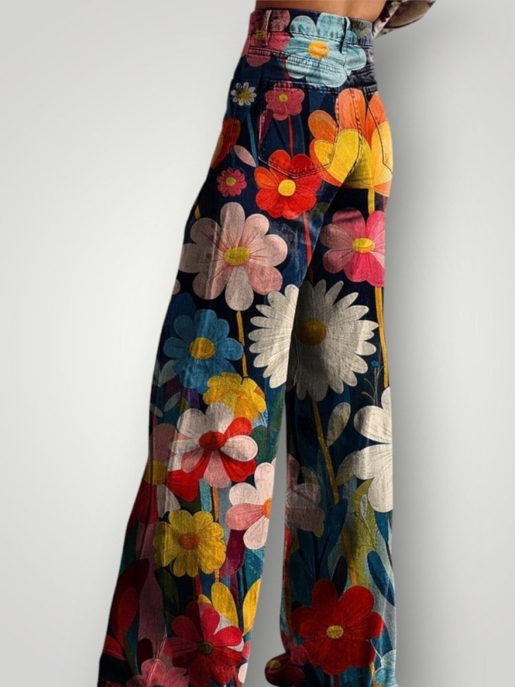 Vintage Hose mit Elegantem Komfort - Aurivio Mode