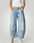 Vintage Jeans Damen mit Stilvollem Elefantenbein - Aurivio Mode