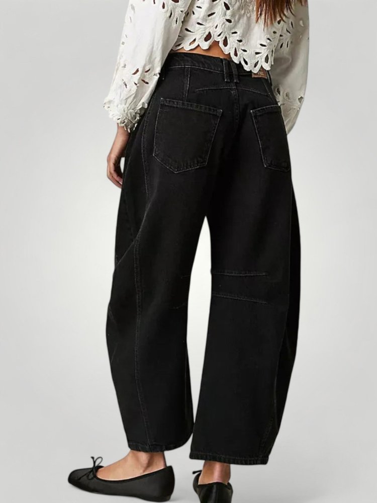 Vintage Jeans Damen mit Stilvollem Elefantenbein - Aurivio Mode