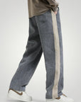 Waffelstruktur Jogginghose Damen im Urbanen Stil - Aurivio Mode
