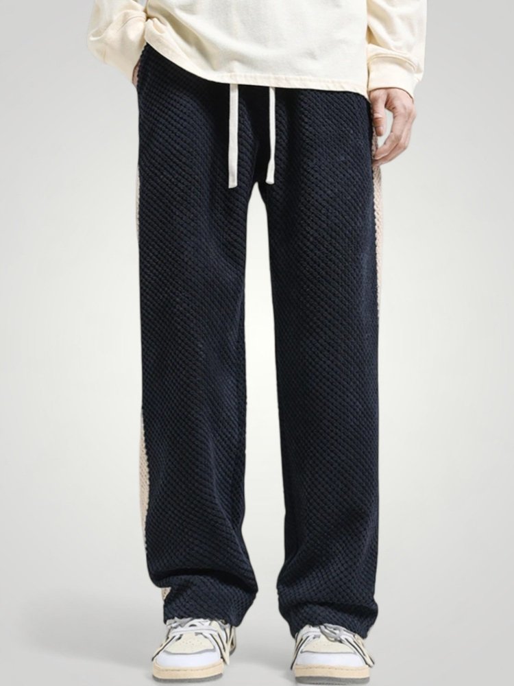 Waffelstruktur Jogginghose Damen im Urbanen Stil - Aurivio Mode