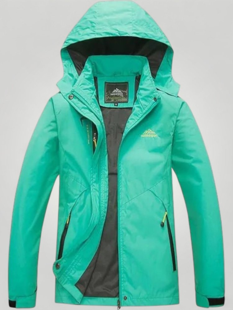 Wanderjacke Damen Wasserdicht Atmungsaktiv - Aurivio Mode