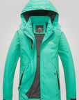 Wanderjacke Damen Wasserdicht Atmungsaktiv - Aurivio Mode