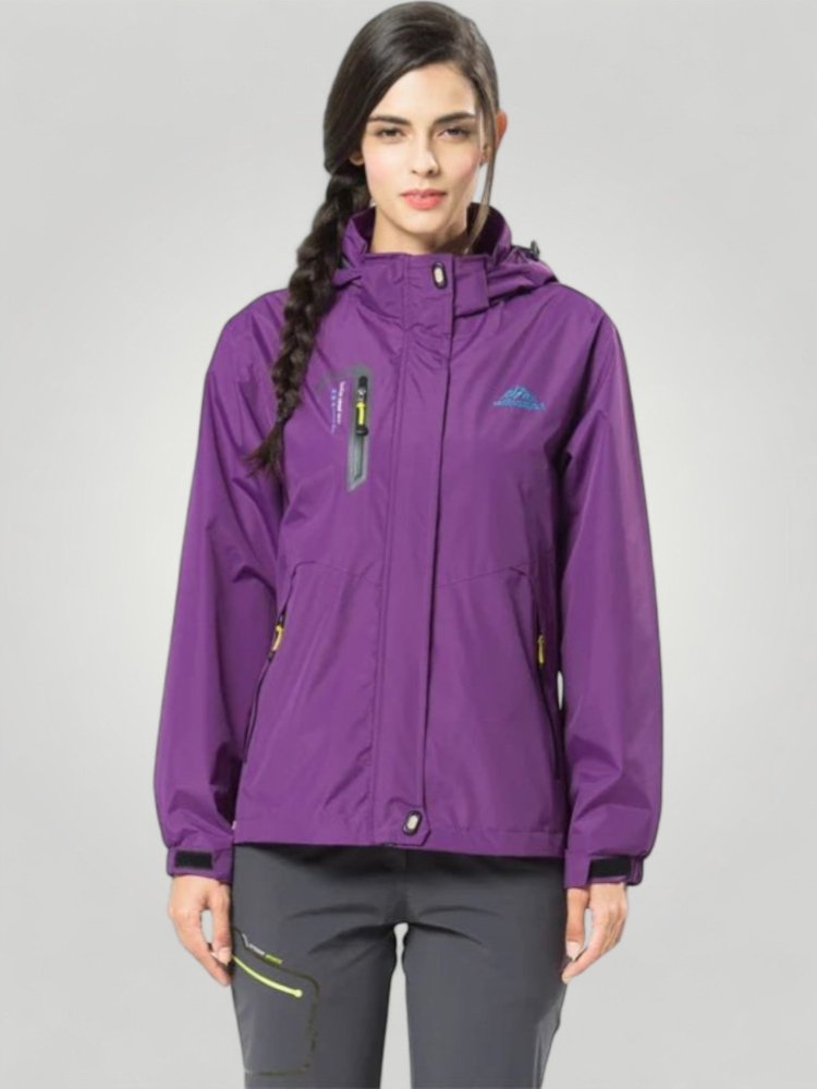Wanderjacke Damen Wasserdicht Atmungsaktiv - Aurivio Mode