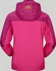 Wanderjacke Damen Wasserdicht Atmungsaktiv Lila - Aurivio Mode
