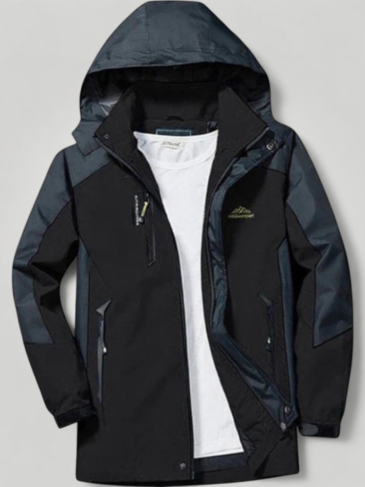 Wanderjacke Damen Wasserdicht Atmungsaktiv Lila - Aurivio Mode