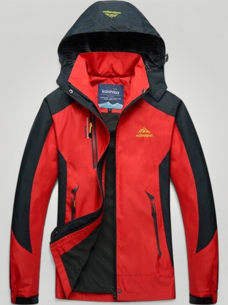 Wanderjacke Damen Wasserdicht Atmungsaktiv Lila - Aurivio Mode