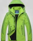 Wanderjacke Damen Wasserdicht Atmungsaktiv Lila - Aurivio Mode