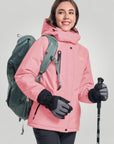 Warme Damenjacke mit Abnehmbarer Kapuze für Optimalen Komfort - Aurivio Mode
