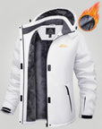 Warme Damenjacke mit Abnehmbarer Kapuze für Optimalen Komfort - Aurivio Mode