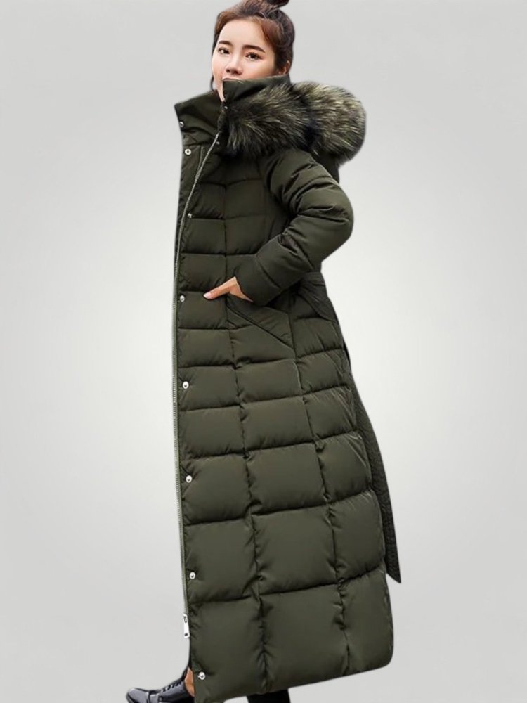 Warmer Parka mit Großem Pelzkragen für Stil und Komfort - Aurivio Mode