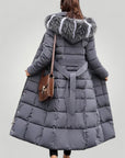 Warmer Parka mit Großem Pelzkragen für Stil und Komfort - Aurivio Mode