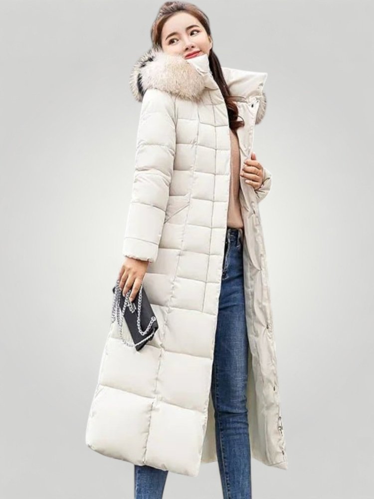 Warmer Parka mit Großem Pelzkragen für Stil und Komfort - Aurivio Mode