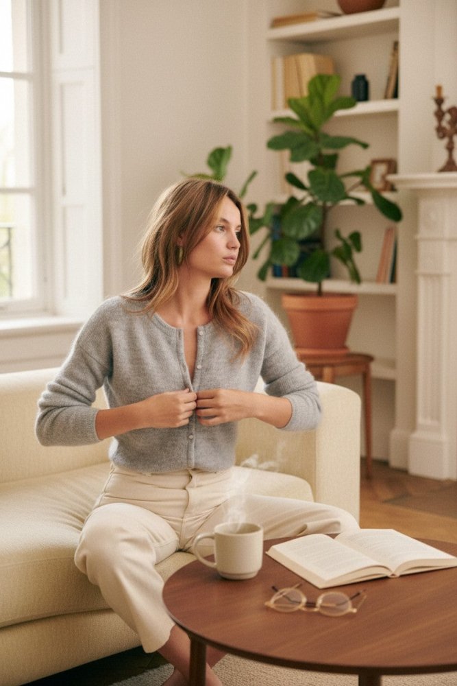 Winterpullover 'Sienna' - Weicher Strick & Zeitloses Design - Aurivio Mode