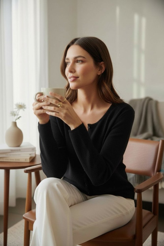 Winterpullover 'Sienna' - Weicher Strick & Zeitloses Design - Aurivio Mode